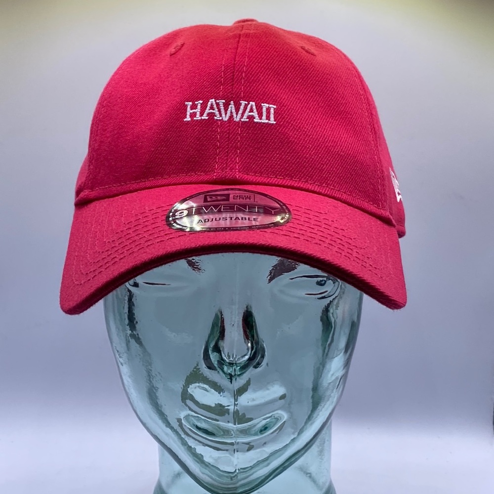 FITTED HAWAII “HAWAII” PINK / WHITE NEW ERA 9TWENTY ADJUSTABLE